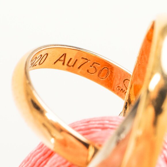 Cartier Trinity Tritone 18k Gold Pink-Cord Bracelet - Picture 7 of 8